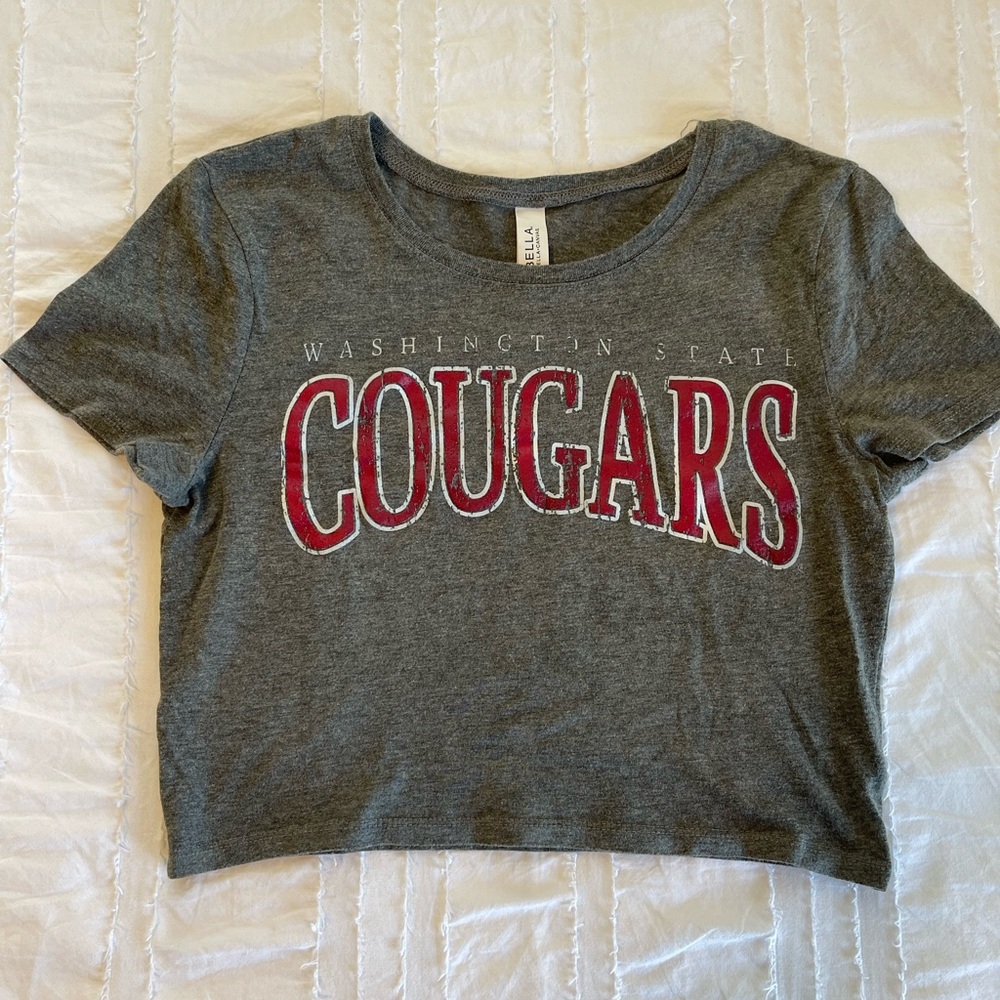 WSU Cougars Crop Top